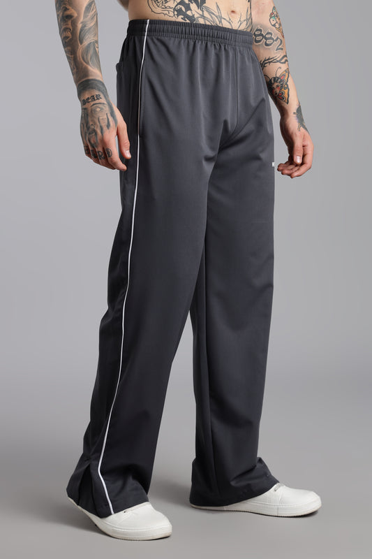 Classic Bootcut Trackpant - Dark Grey