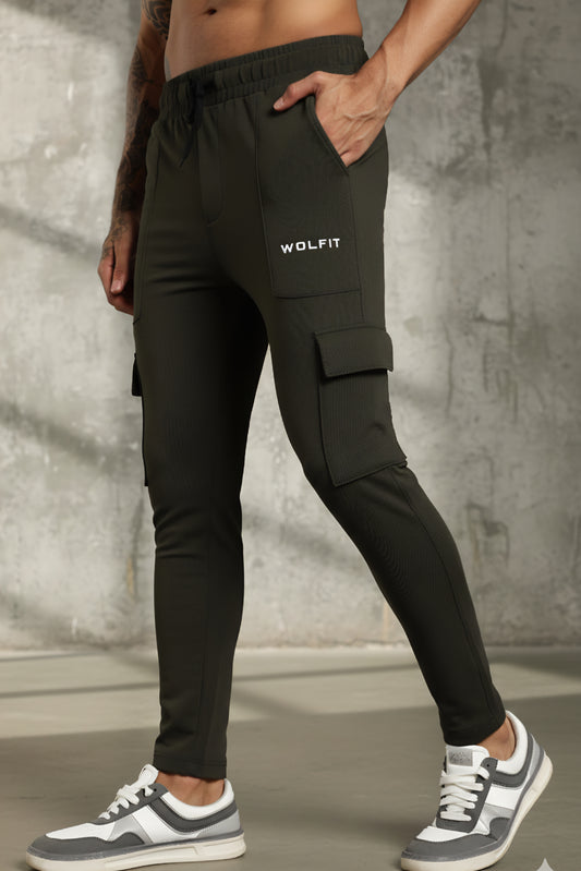 Adonis Cargo Trackpant - Green