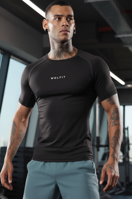 503 Evolve compression tshirt half sleeve - Black