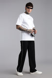 Classic Bootcut Trackpant - Black