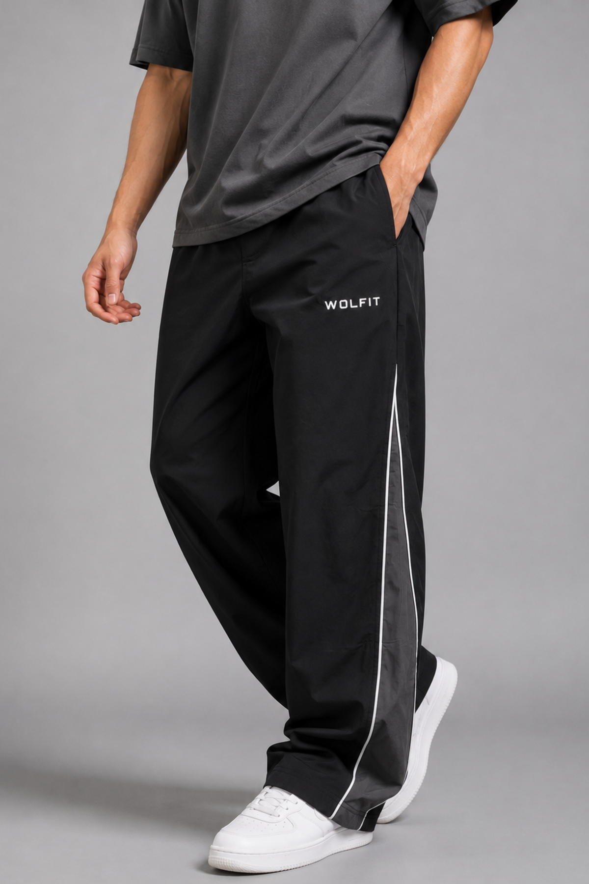 Wolfit Airflex Performance Trackpant - Black
