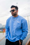 801 Essential Oversize Sweatshirts - Sky Blue