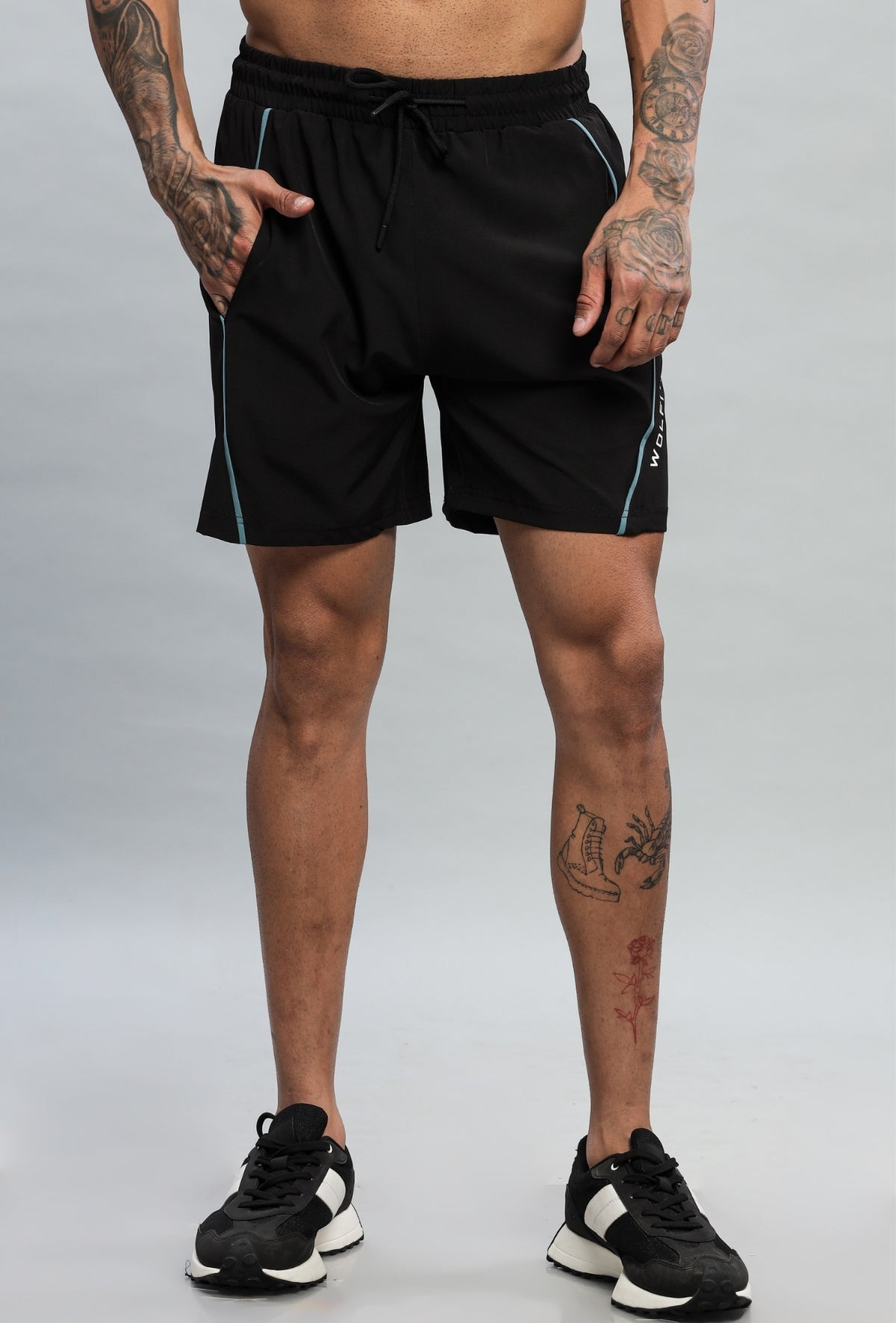 Crest Lifting Shorts - Black