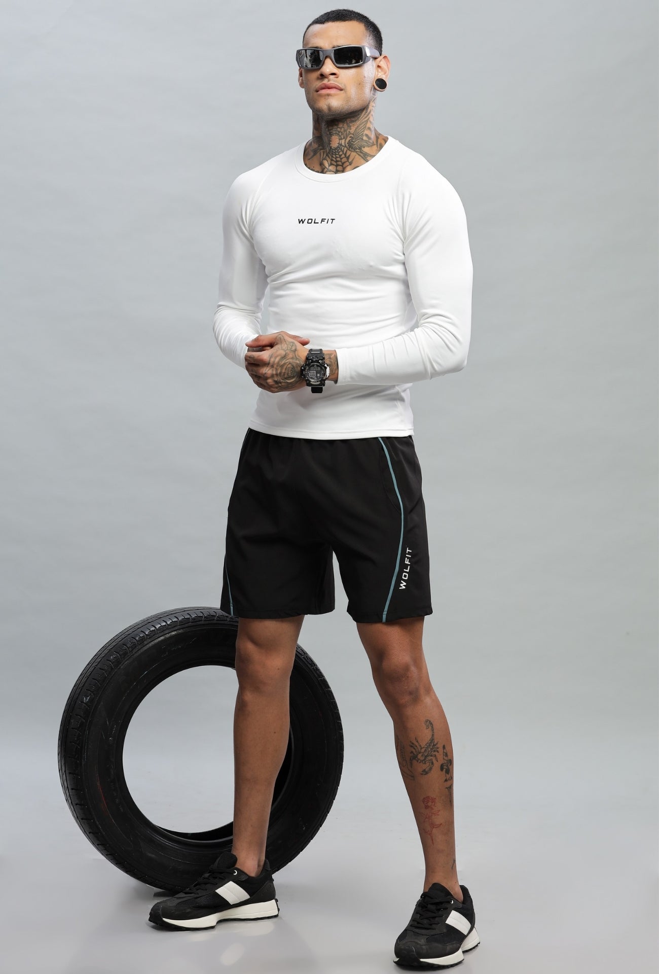 Crest Lifting Shorts - Black