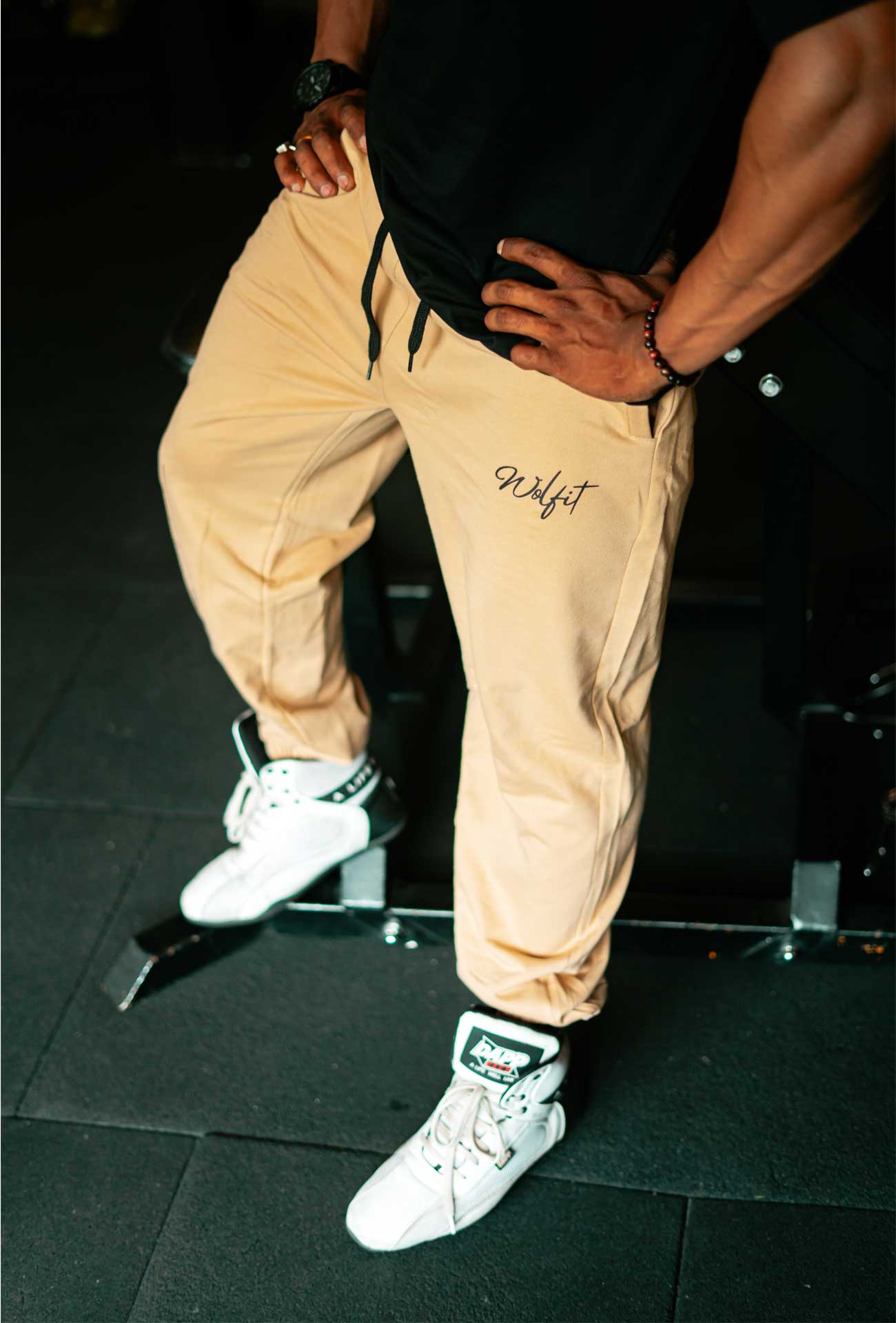 206 Signature Oversize Jogger - Beige