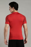 505 Active Compression Half Sleeves T shirt - Red