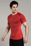 505 Active Compression Half Sleeves T shirt - Red