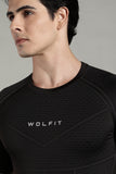 505 Active Compression Half Sleeves T shirt - Black