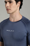 505 Active Compression Half Sleeves T shirt - Blue