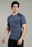 505 Active Compression Half Sleeves T shirt - Blue