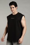 Wolfit No Mercy Cut Off Tshirt- Black