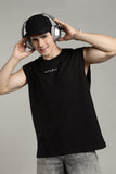 Wolfit No Mercy Cut Off Tshirt- Black