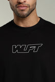 113 HOWLERS CLUB OVERSIZE GRAPHIC TSHIRT - CARBON BLACK