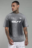 116 SPRAY WASH OVERSIZE TEE-GREY
