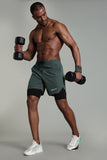 Limitless 2 in 1 6" shorts - Shadow Green