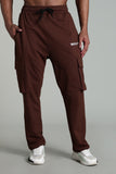 DIVINE STRAIGHTFIT CARGO - DARK BROWN
