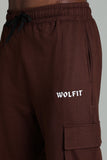 DIVINE STRAIGHTFIT CARGO - DARK BROWN