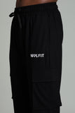 DIVINE STRAIGHTFIT CARGO - BLACK