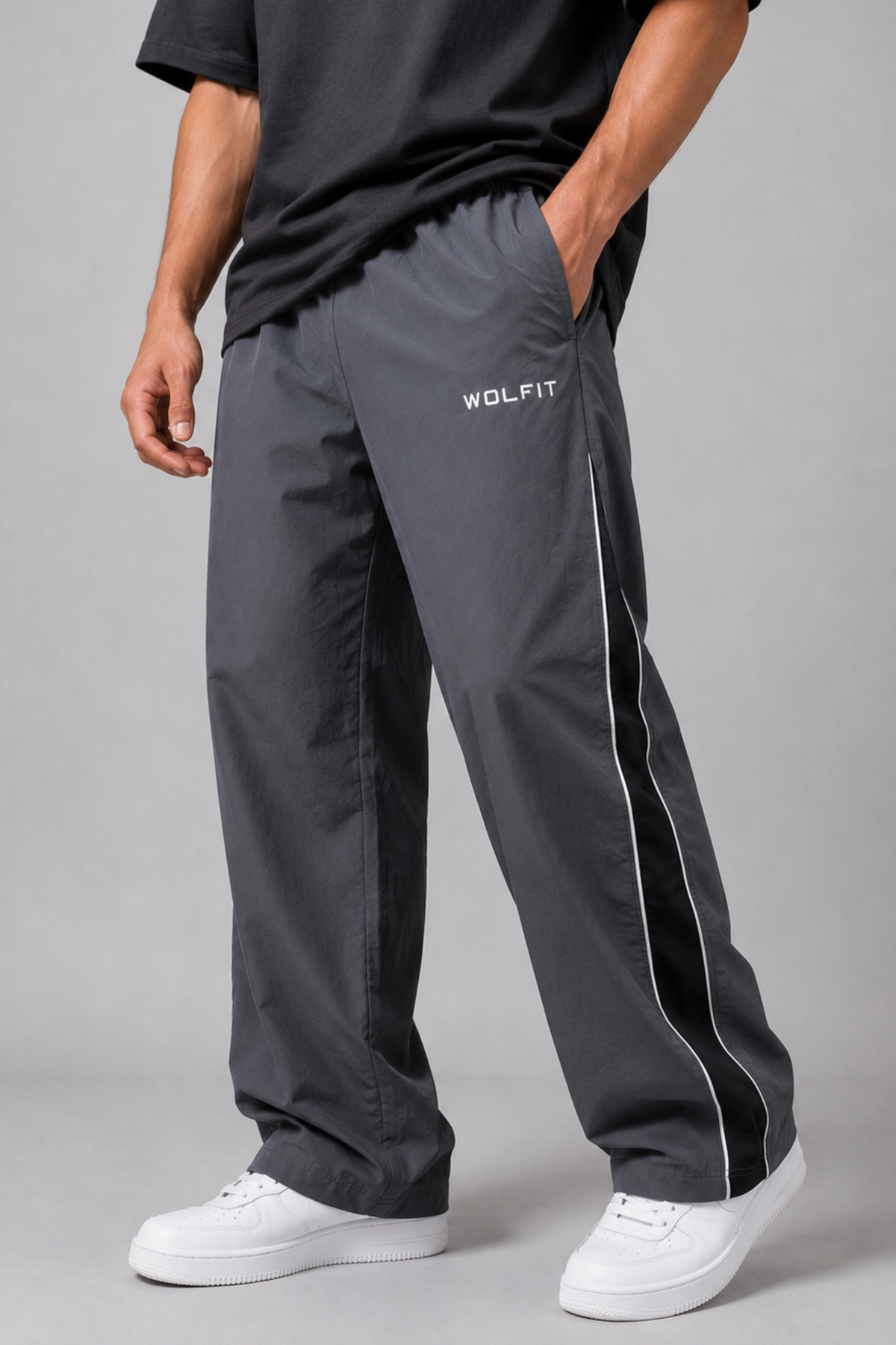 Wolfit Airflex Performance Trackpant - Grey