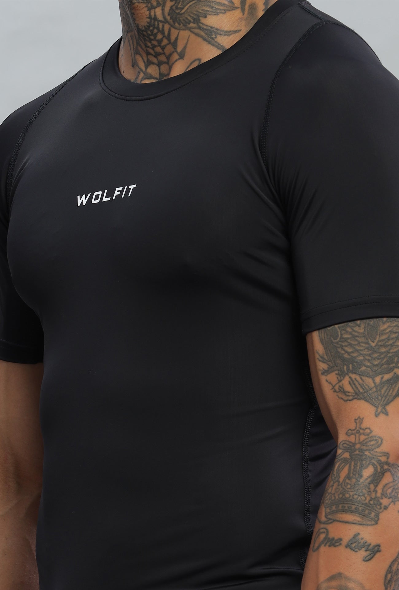 501 Speed Compression Half Sleeve T-shirt - Black