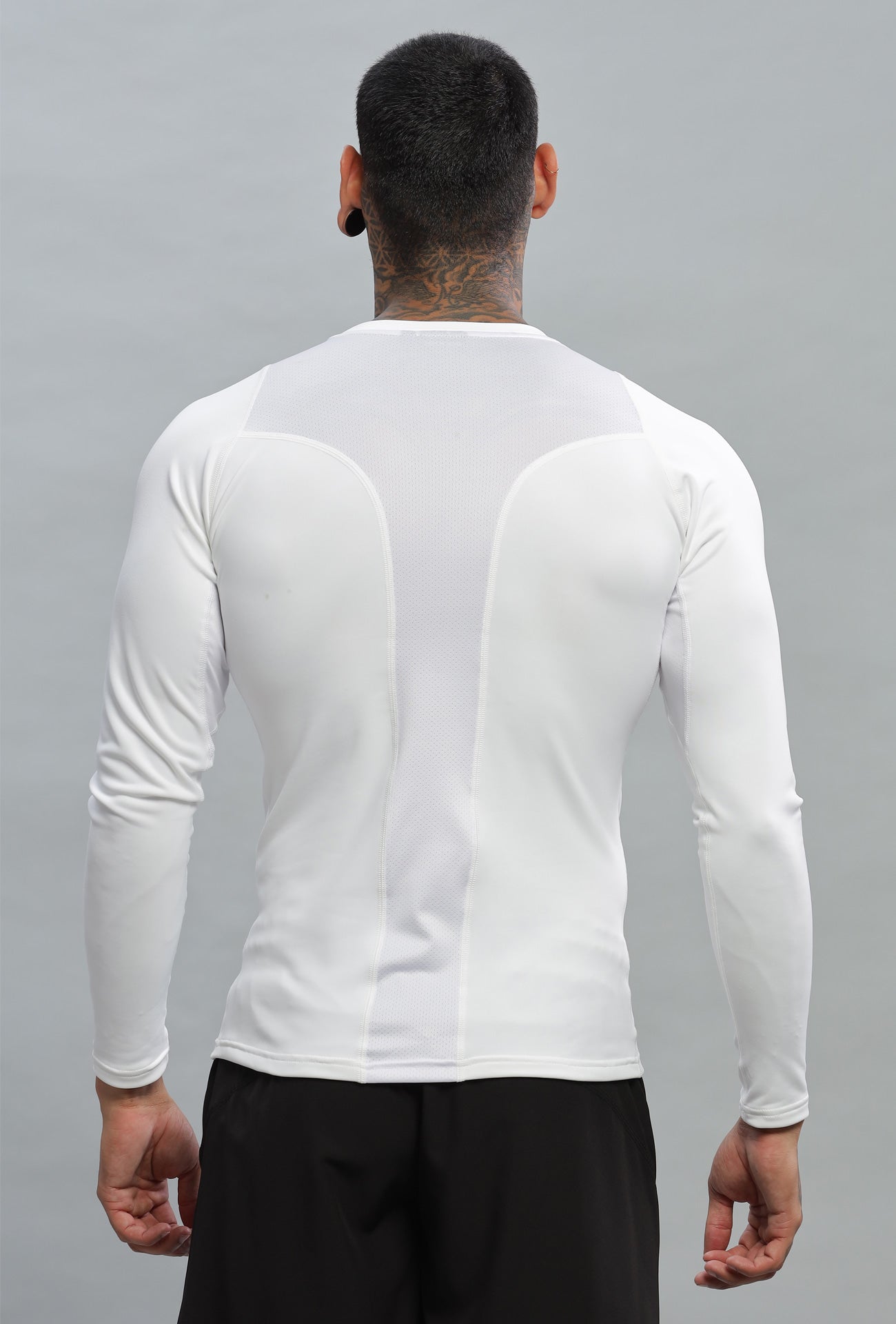 502 Speed Compression Full Sleeve T-shirt - White