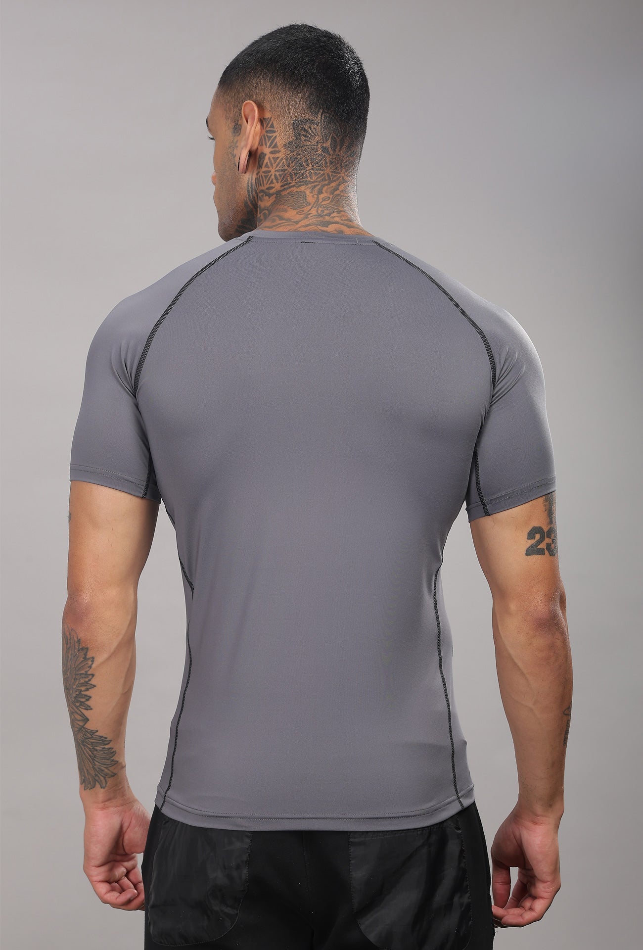 503 Evolve compression tshirt half sleeve - Grey