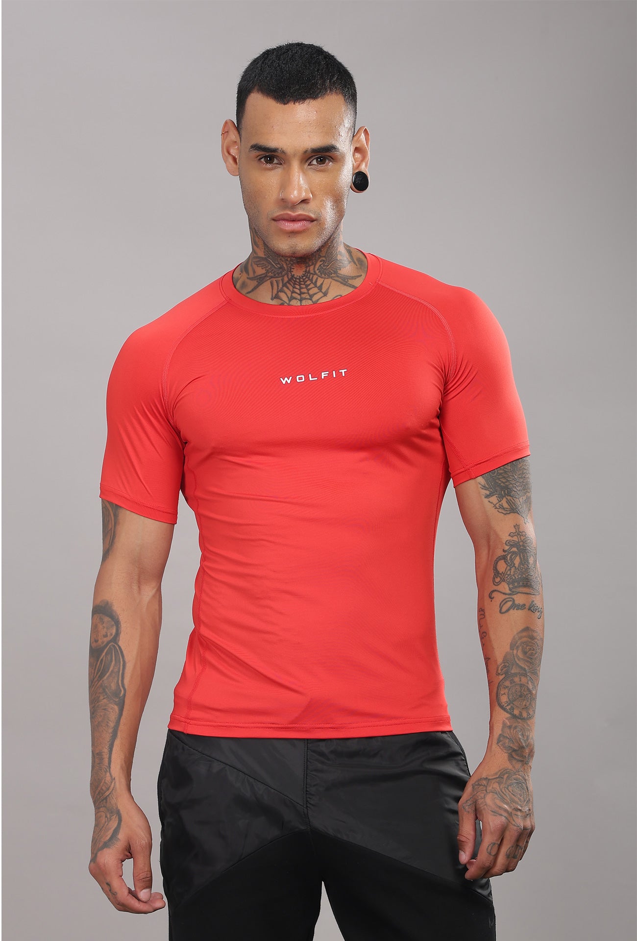 503 Evolve compression tshirt half sleeve - Red