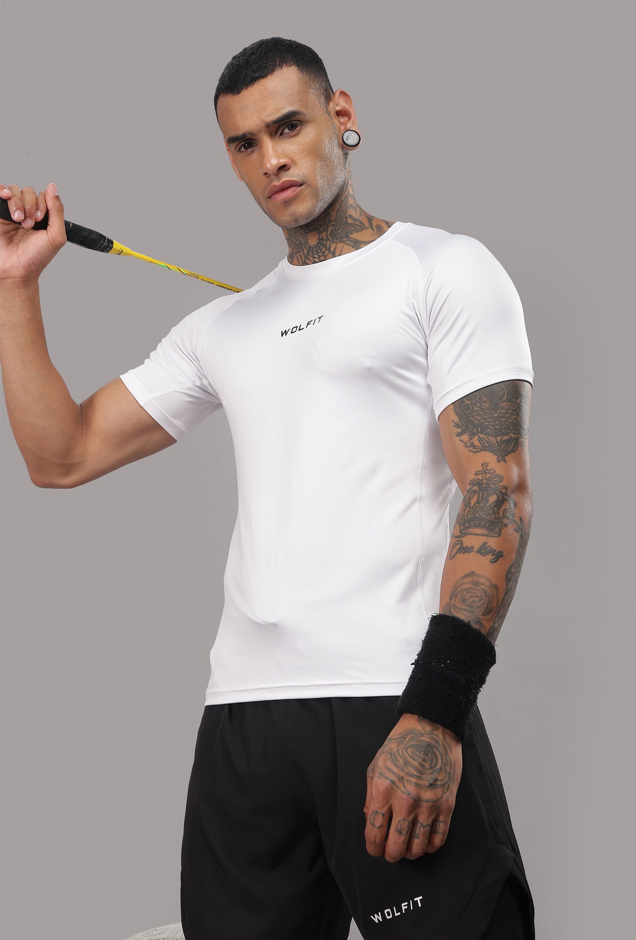 503 Evolve compression tshirt half sleeve - White