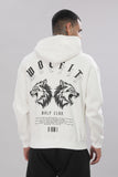 806 Dark Wolf Oversize Hoodie - Off White