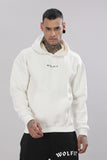 806 Dark Wolf Oversize Hoodie - Off White