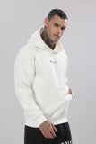 806 Dark Wolf Oversize Hoodie - Off White