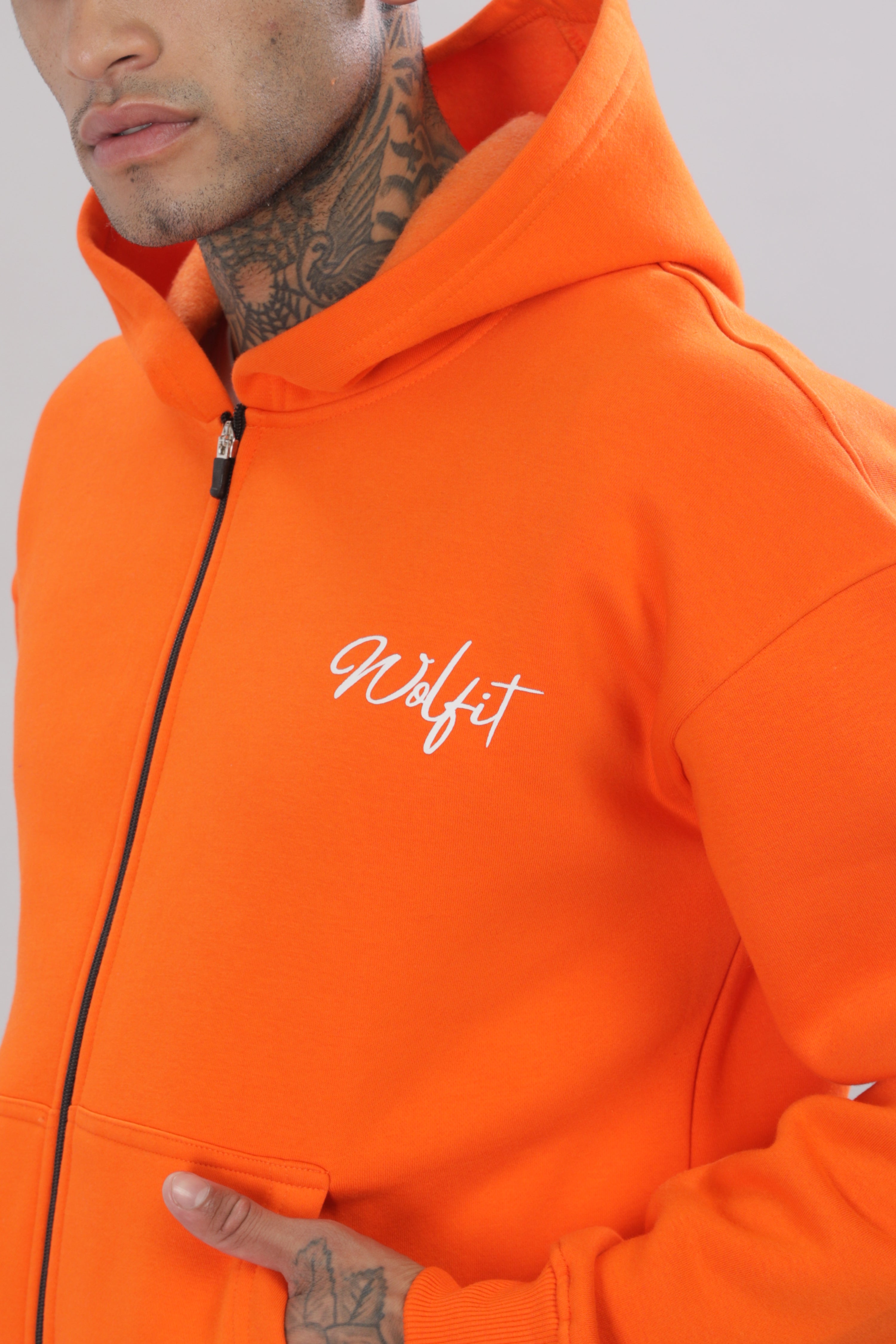 805 Signature Oversize hoodie - Orange