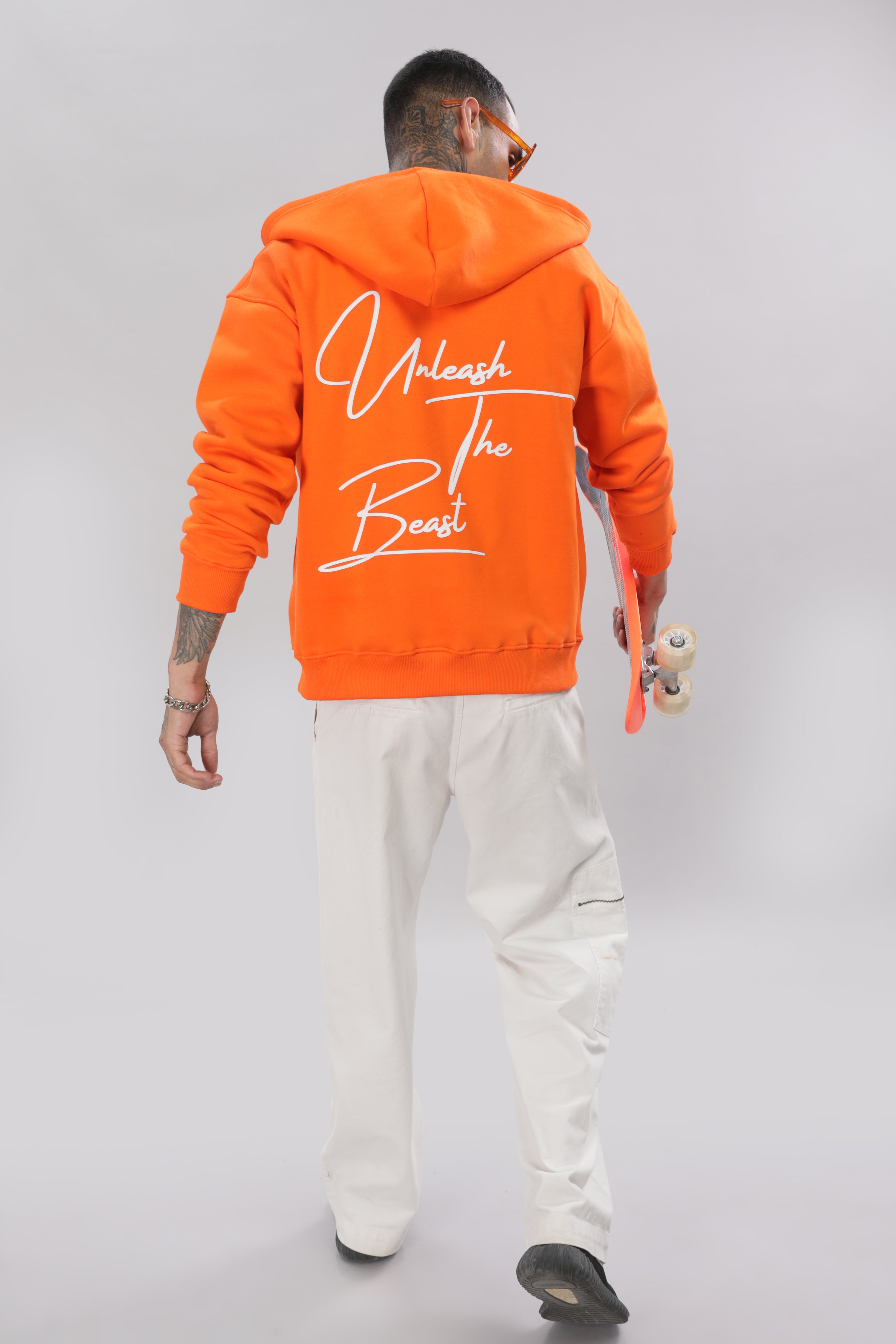 805 Signature Oversize hoodie - Orange