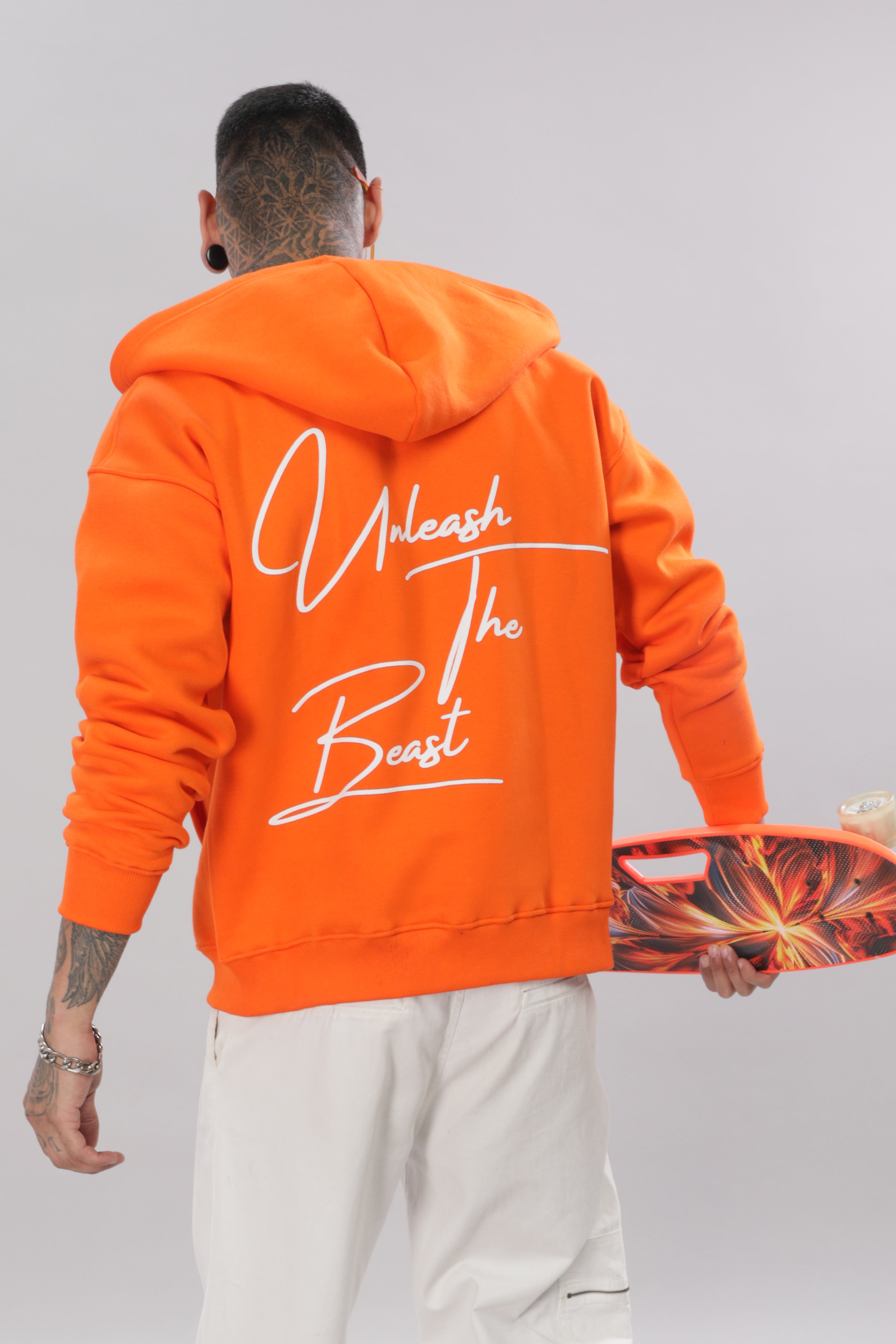 805 Signature Oversize hoodie - Orange