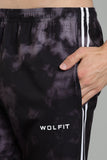 Retro 2.0 Bootcut Trackpant- Black CloudWash