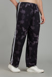 Retro 2.0 Bootcut Trackpant- Black CloudWash