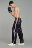 Retro 2.0 Bootcut Trackpant- Black CloudWash
