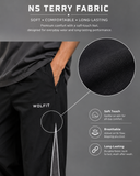 Wolfit Airflex Performance Trackpant - Black