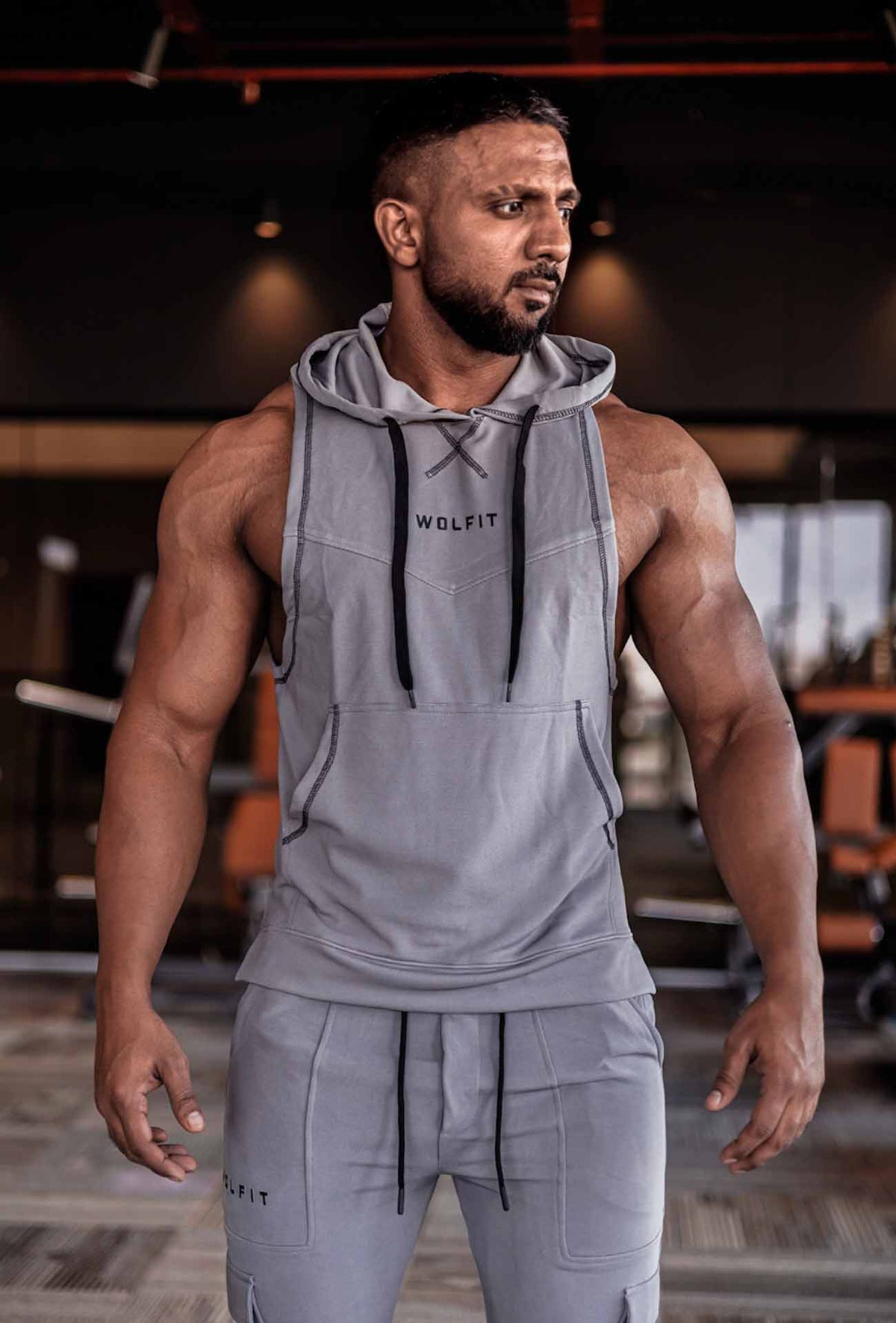 Adonis hoodie 2.0 - Grey