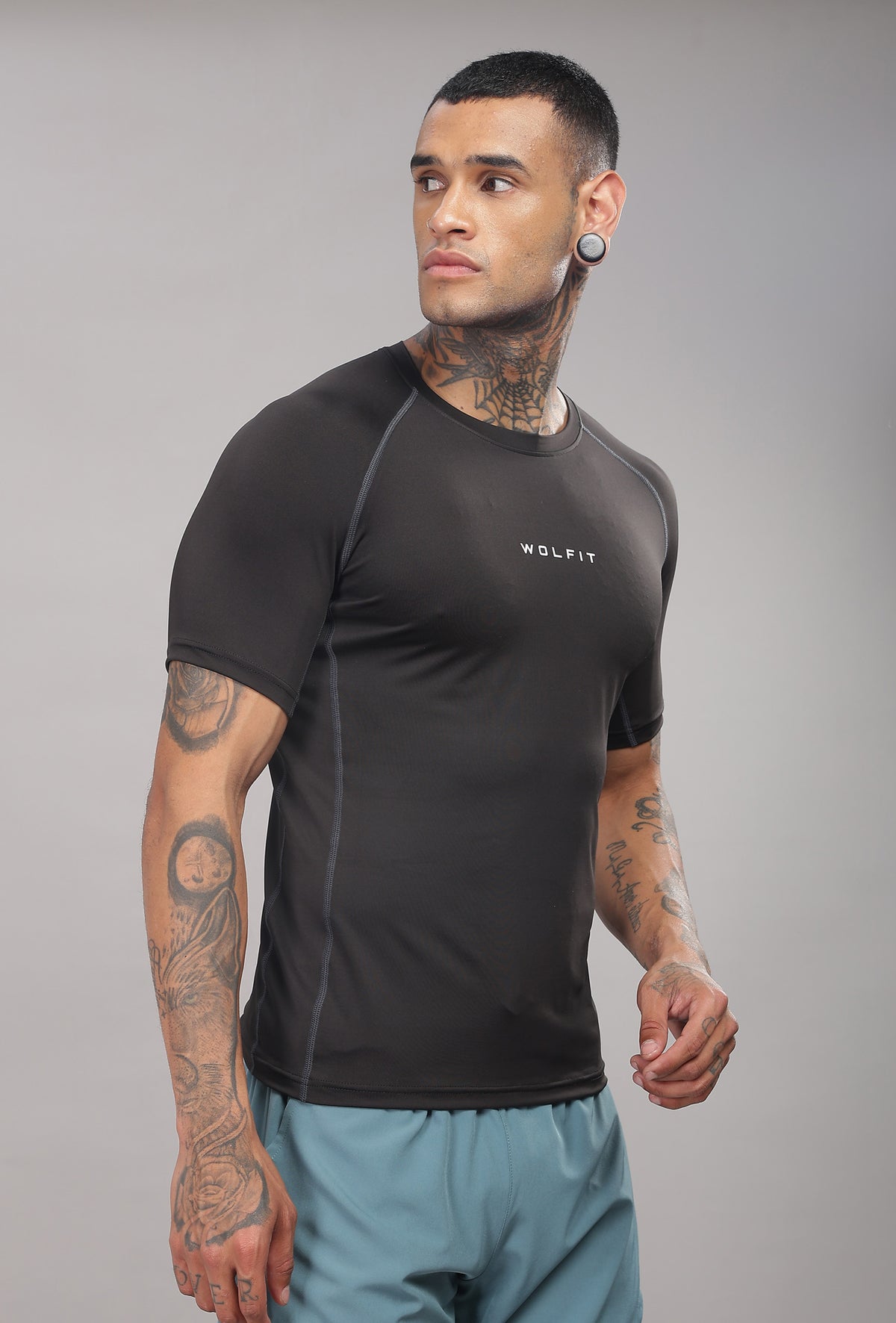 503 Evolve compression tshirt half sleeve - Black