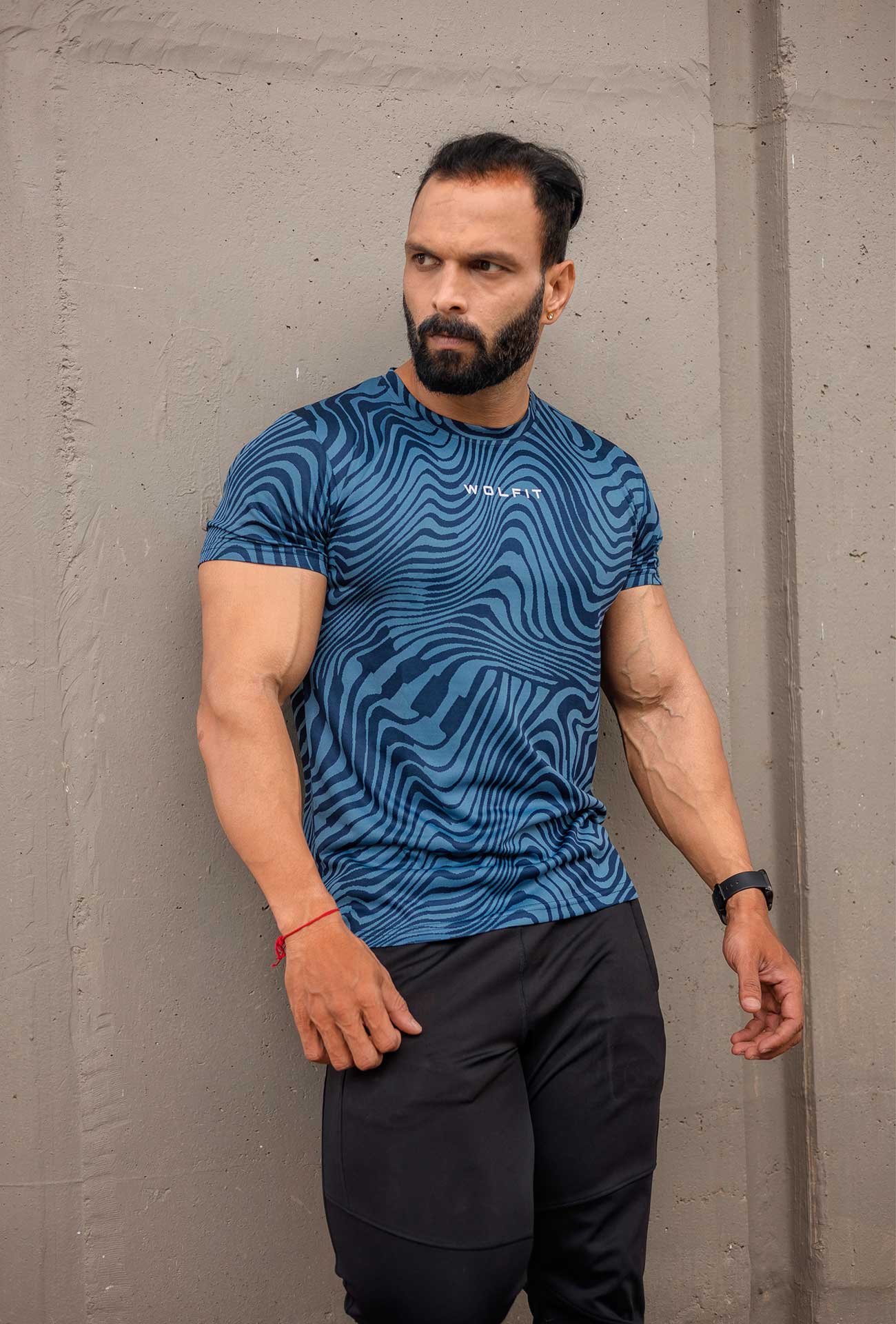 Wolfit Elite Tee - Blue