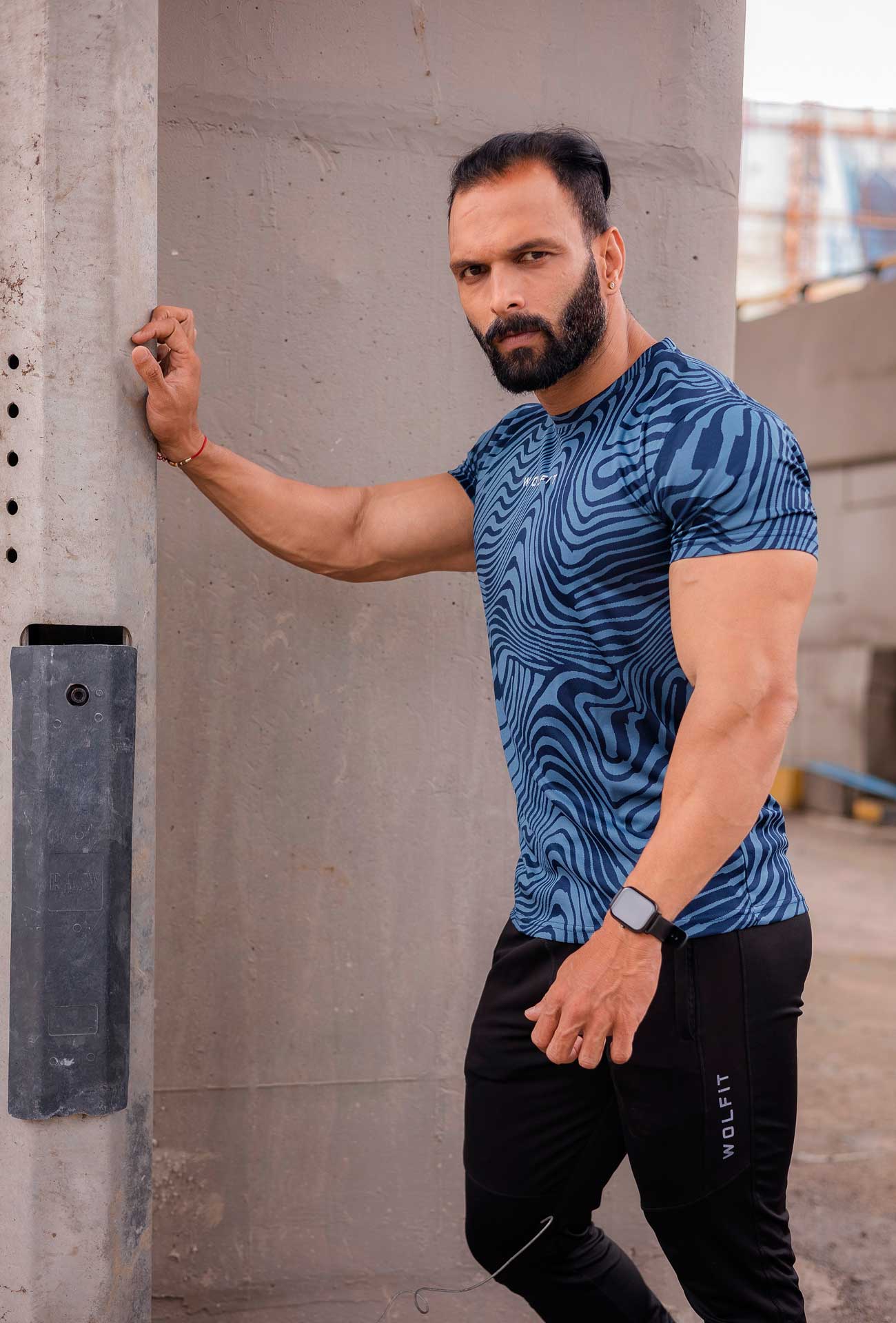 Wolfit Elite Tee - Blue