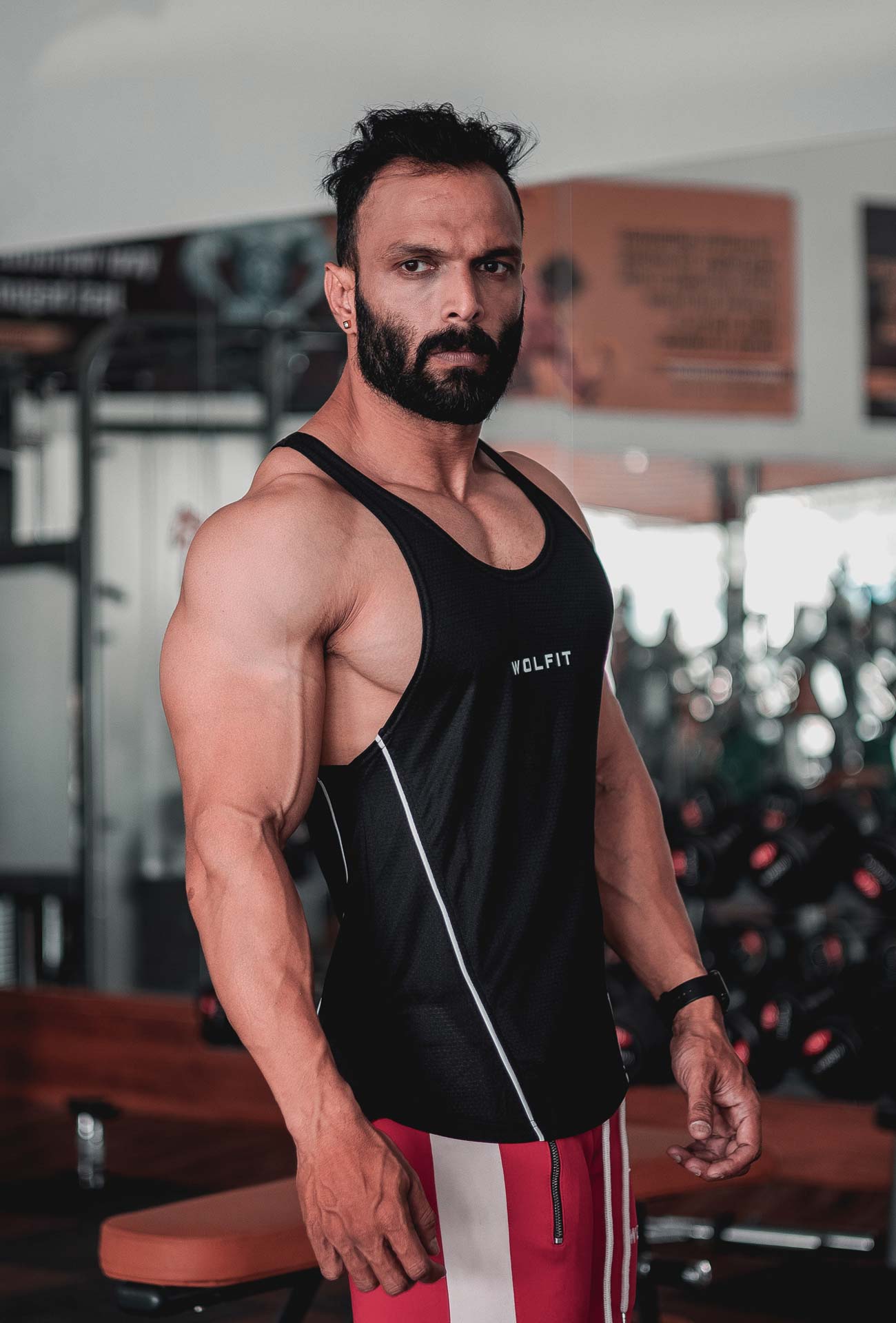 Wolfit Bold Stringer - Black