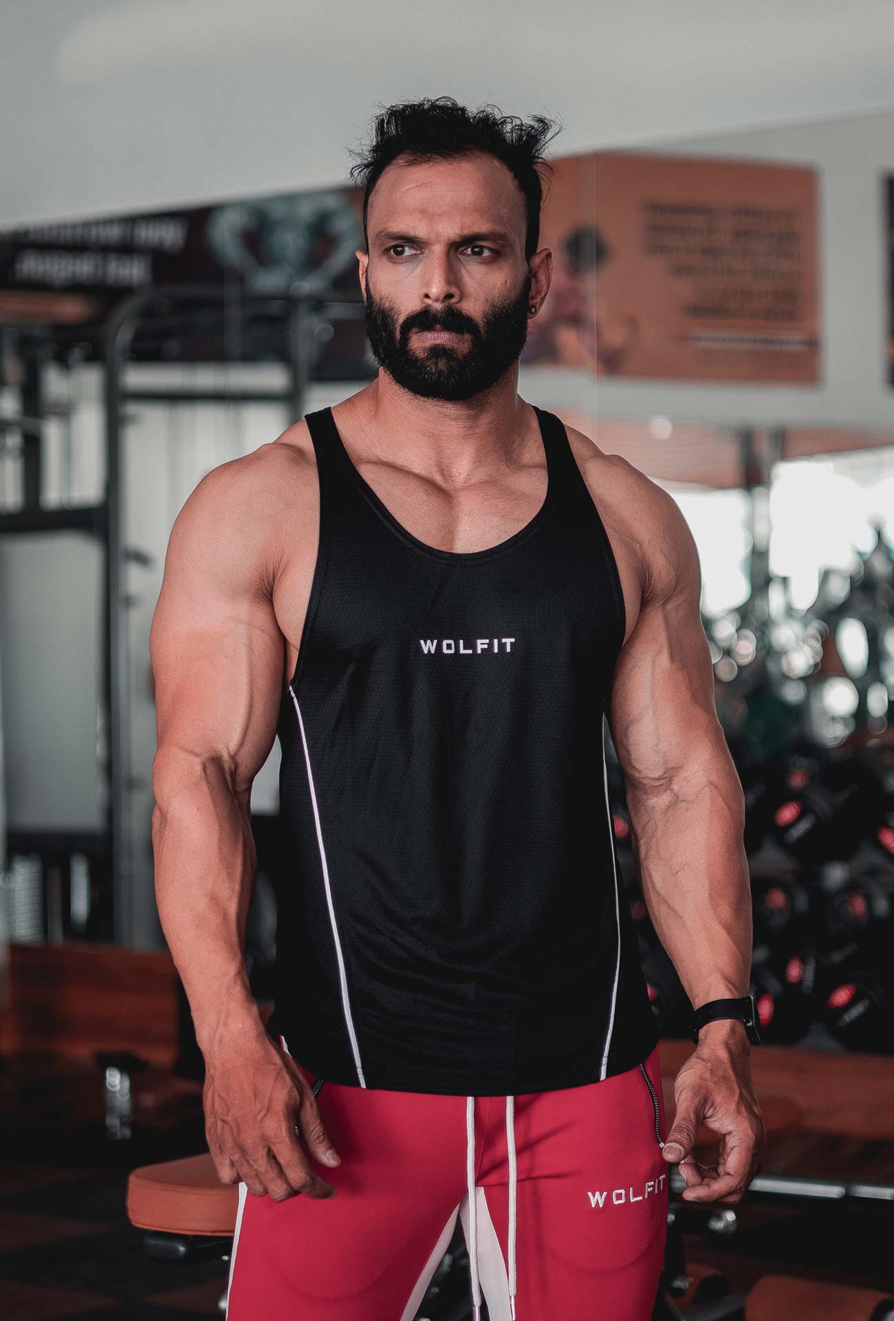 Wolfit Bold Stringer - Black