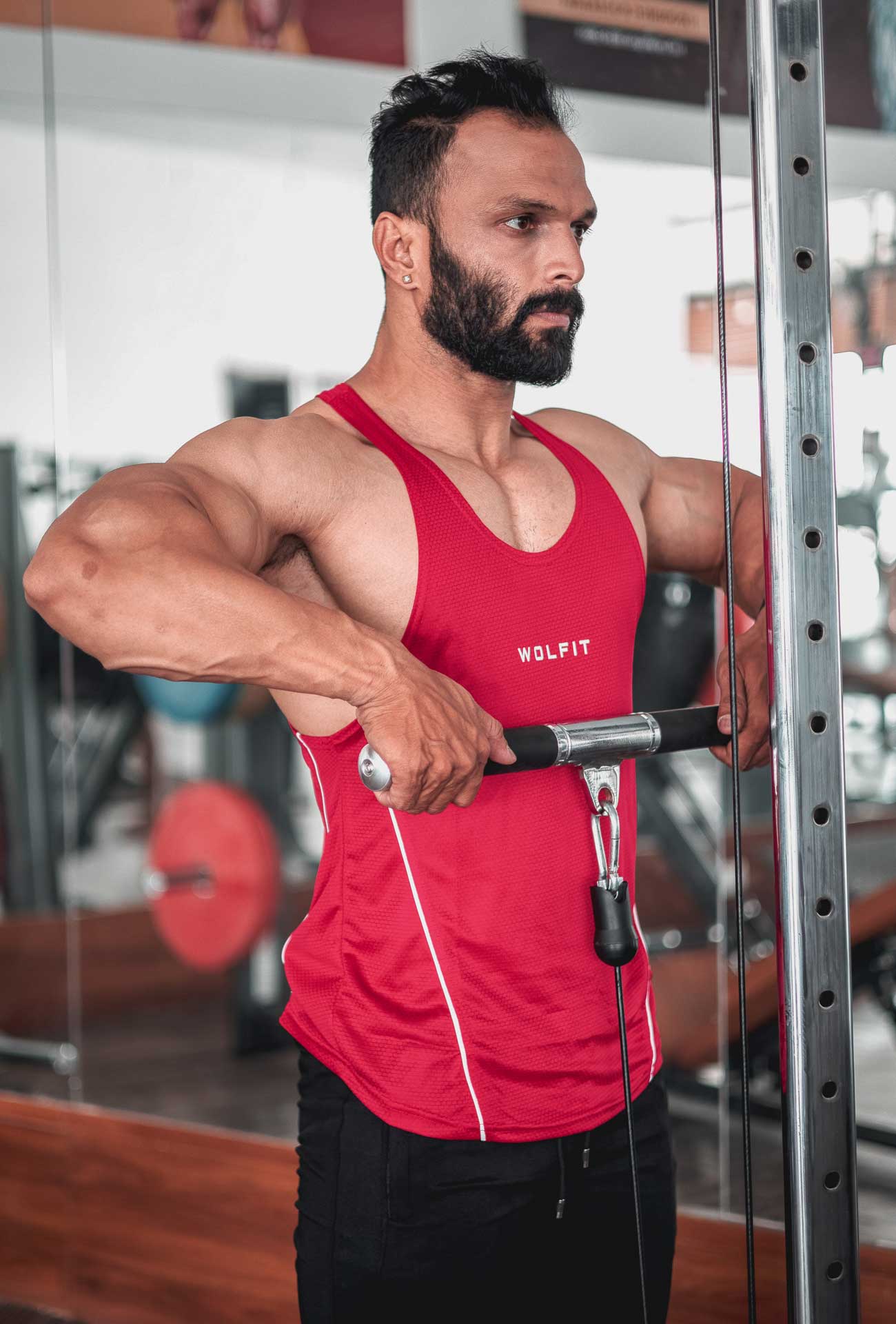 Wolfit Bold Stringer - Red