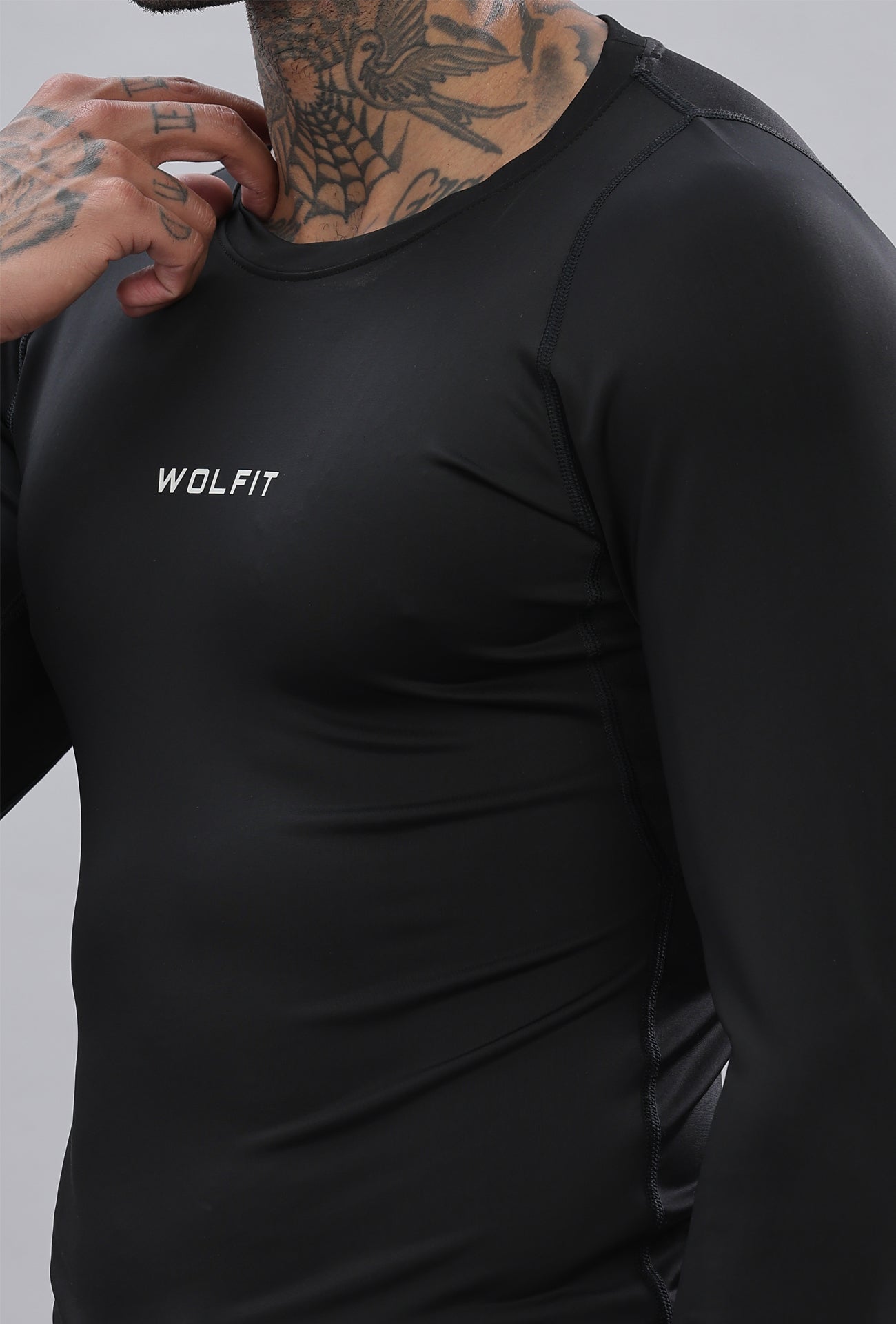 502 Speed Compression Full Sleeve T-shirt - Black