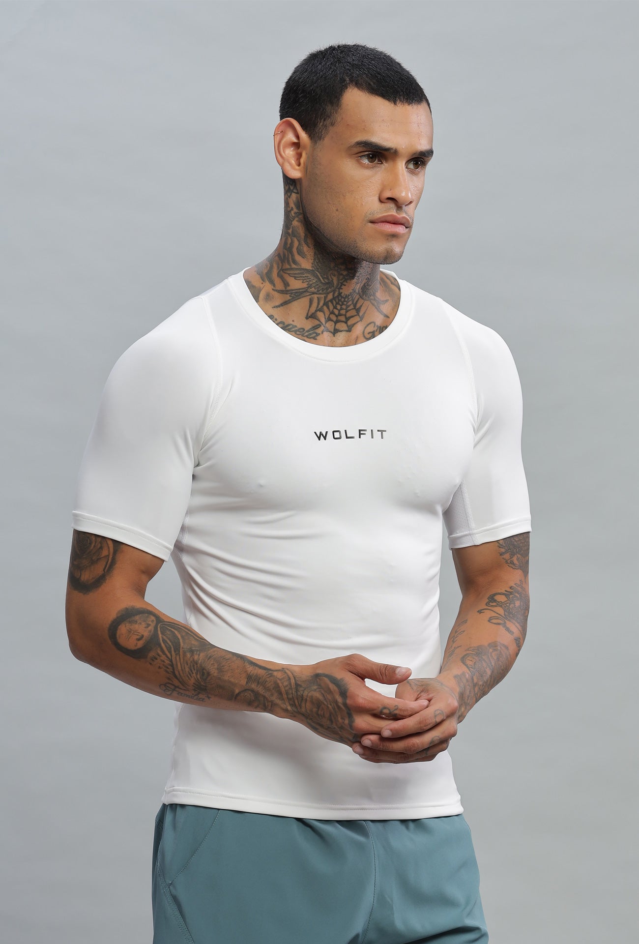 501 Speed Compression Half Sleeve T-shirt - White