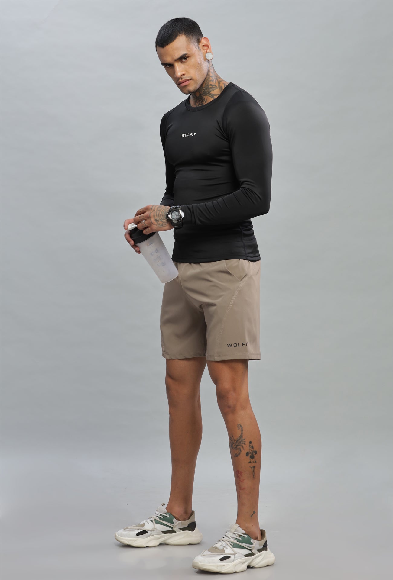 502 Speed Compression Full Sleeve T-shirt - Black