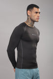 504 Evolve compression tshirt Full sleeve - Black