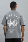 108 Dark Wolf Oversize Tshirt - Grey